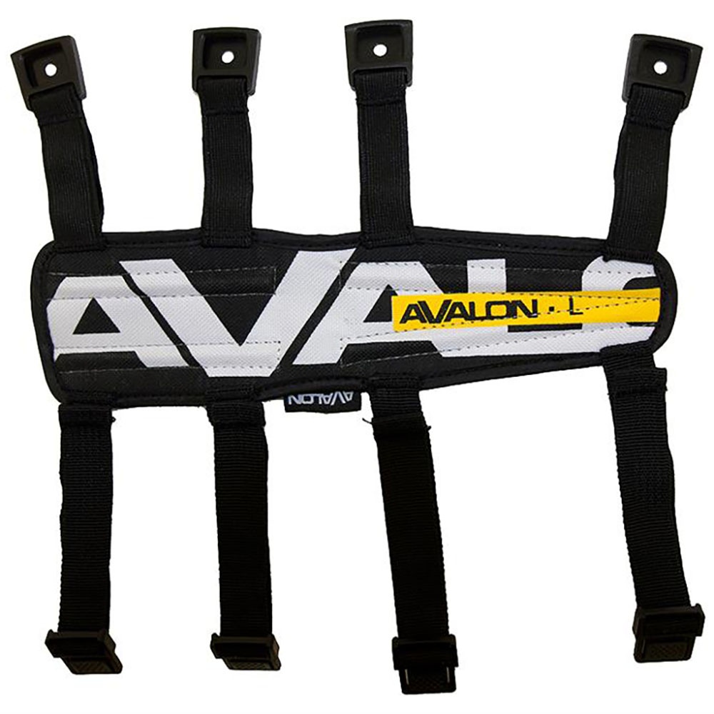 Защитная крага для стельбы из лука, размер L, полиэстер, цвет черный Защитная крага для стельбы из лука, размер L, полиэстер, цвет черный