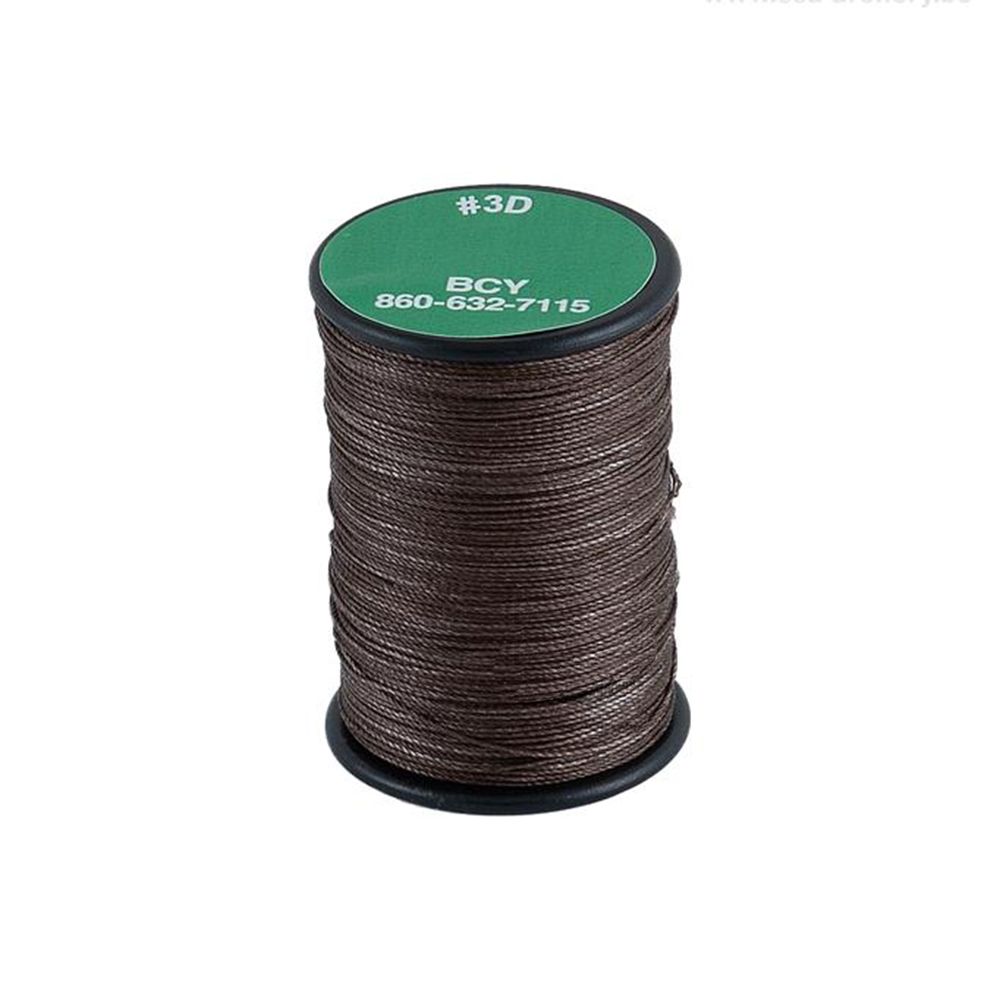 Нить обмоточная #3D для изготовления тетивы, длина 120 ярдов, производитель BCY, цвет коричневый Нить обмоточная #3D для изготовления тетивы, длина 120 ярдов, производитель BCY, цвет коричневый