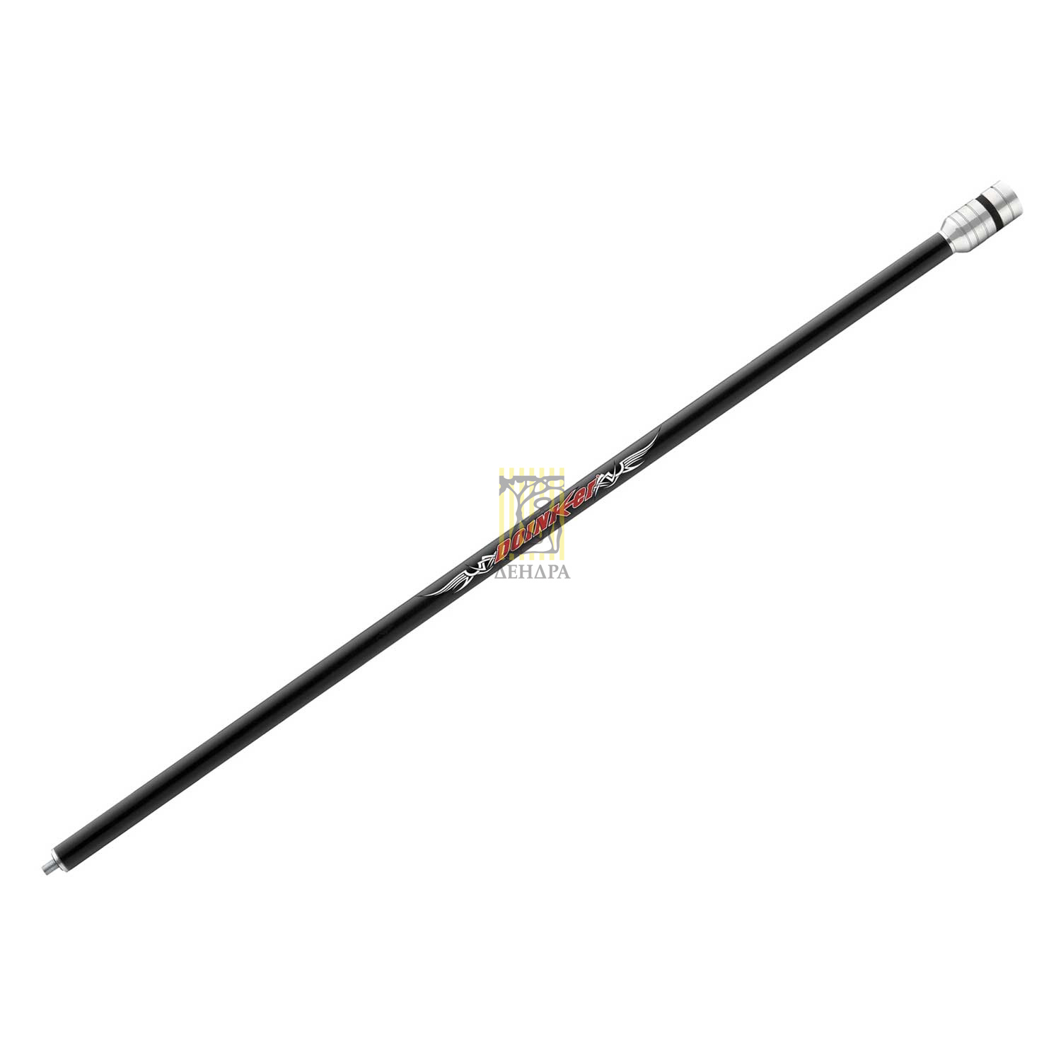 Стабилизатор для лука Supreme Alumi-Komp, длина 30", вес 213 гр, цвет черный, грузик серебристый