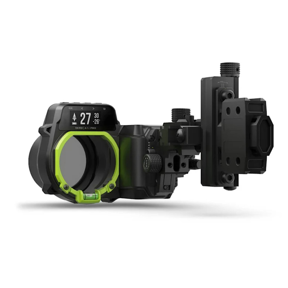 Прицел для лука GARMIN XERO® A1I PRO BOW SIGHT 010-01781-50 с автоматическим диапазоном, двухцветными светодиодными индикаторами и микрорегулируемыми направляющими