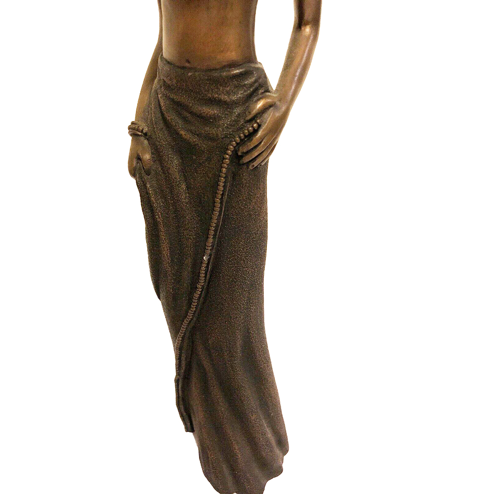 Фигурка Масаи-Нони,патина,полистоун