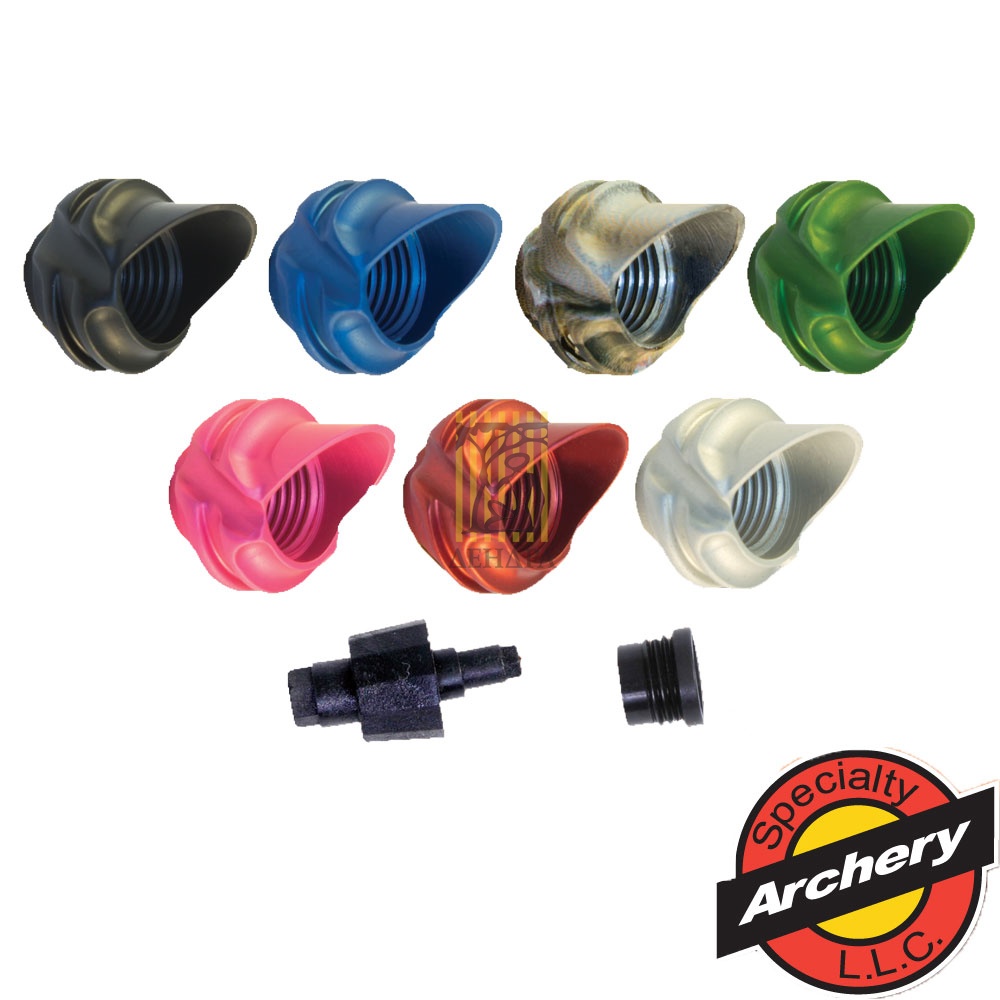 Тело пип-сайта Pro Series с козырьком и сменными вкладышами размером 1/4″, угол наклона 37°, цвет си