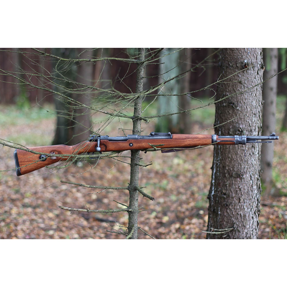Карабин 98K, разработан Маузером, 2-я Мировая война, выпуск 1935 г, Германия с кожаным ремнем, соста