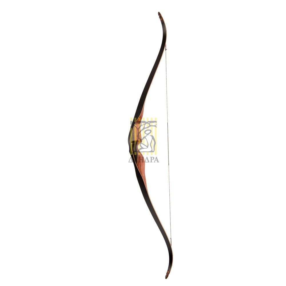 Лук рекурсивный "Kiowa", правый, 45Lbs, длина 52", база 8", материал дерево/ламинат, в комплекте пол