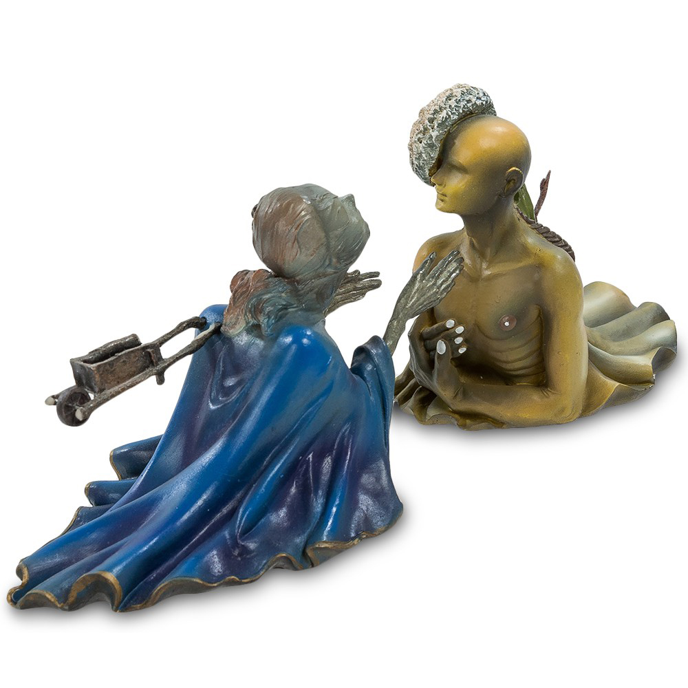 Дали "Тристан и Изольда"(2предм.),полистоун