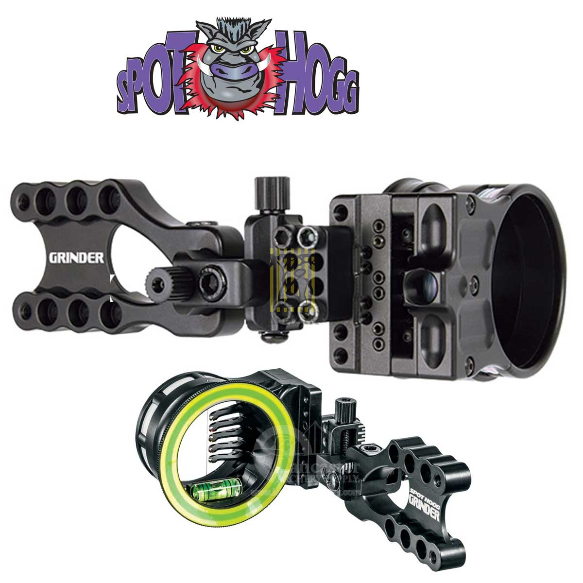 Прицел Grinder для блочного лука с технгологией мульти-пин, 5 пинов размером 0,019", , материал алюм Прицел Grinder для блочного лука с технгологией мульти-пин, 5 пинов размером 0,019", , материал алюм