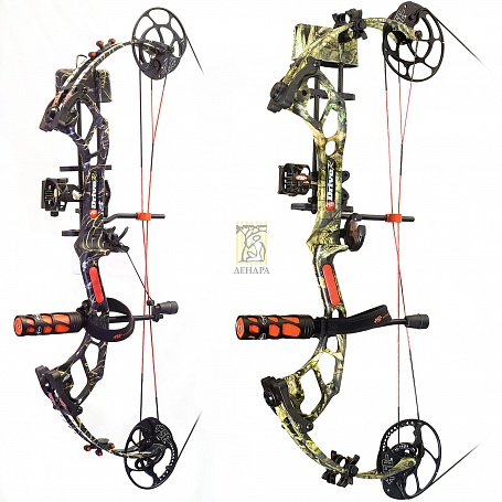 Лук блочный Drive R, начальная скорость 336 фут в сек, сила 60lbs, длина натяжения 29", блок DC, сбр