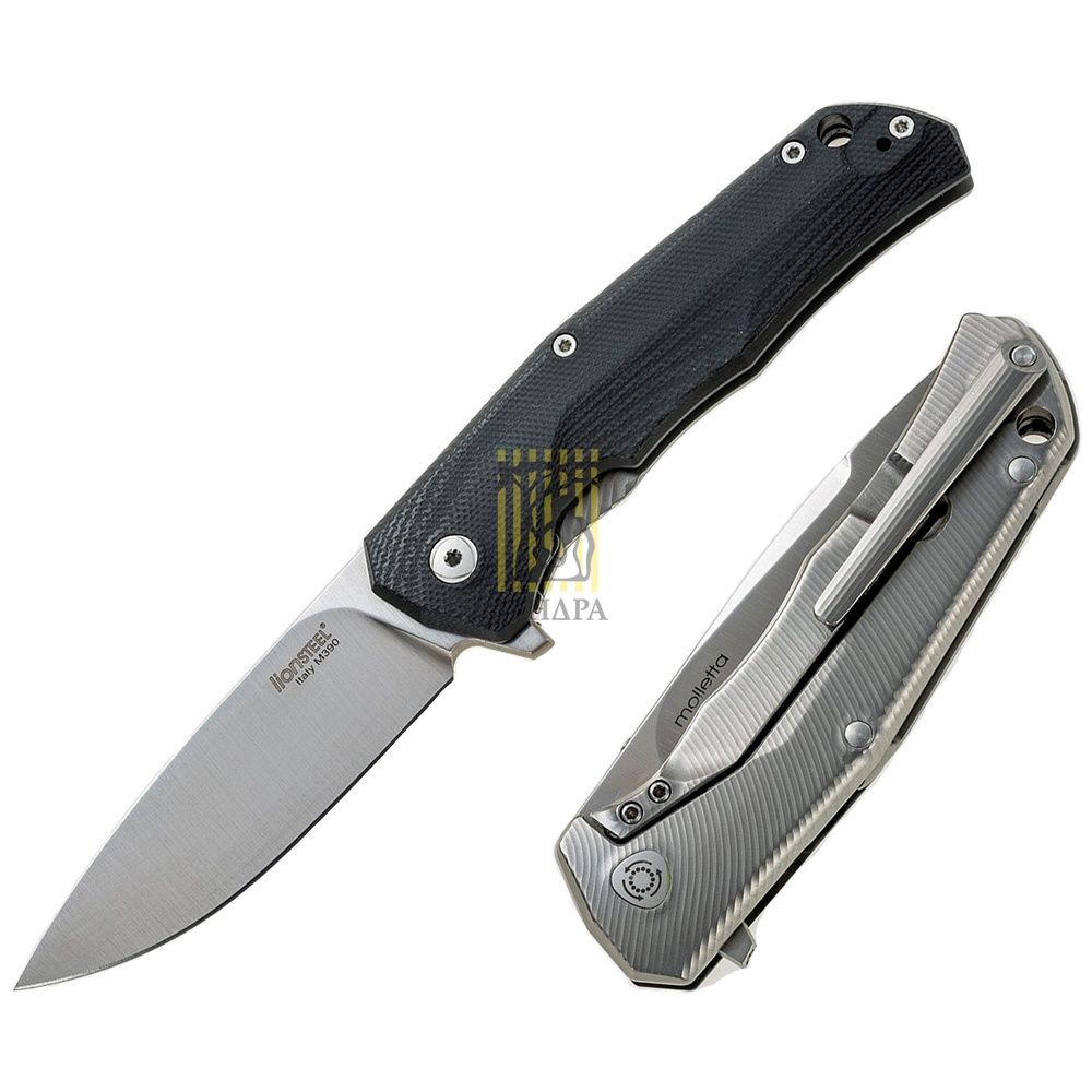 Нож Three Rapid Exchange складной, сталь M390, обработка Stone Washed, рукоять пластик G10 с 3D обра