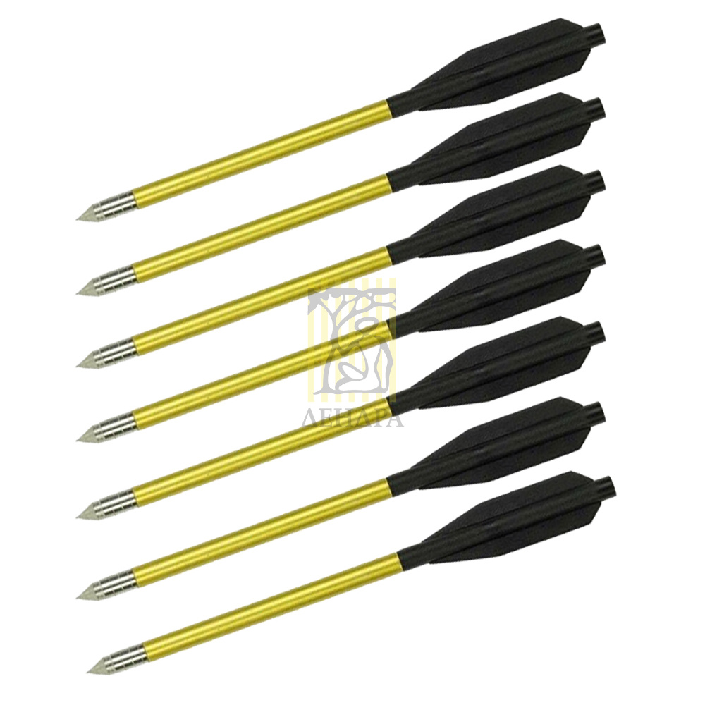 Стрелы для арбалета-пистолета, материал алюминий, длина 6,5", 12 шт в комплекте Стрелы для арбалета-пистолета, материал алюминий, длина 6,5", 12 шт в комплекте