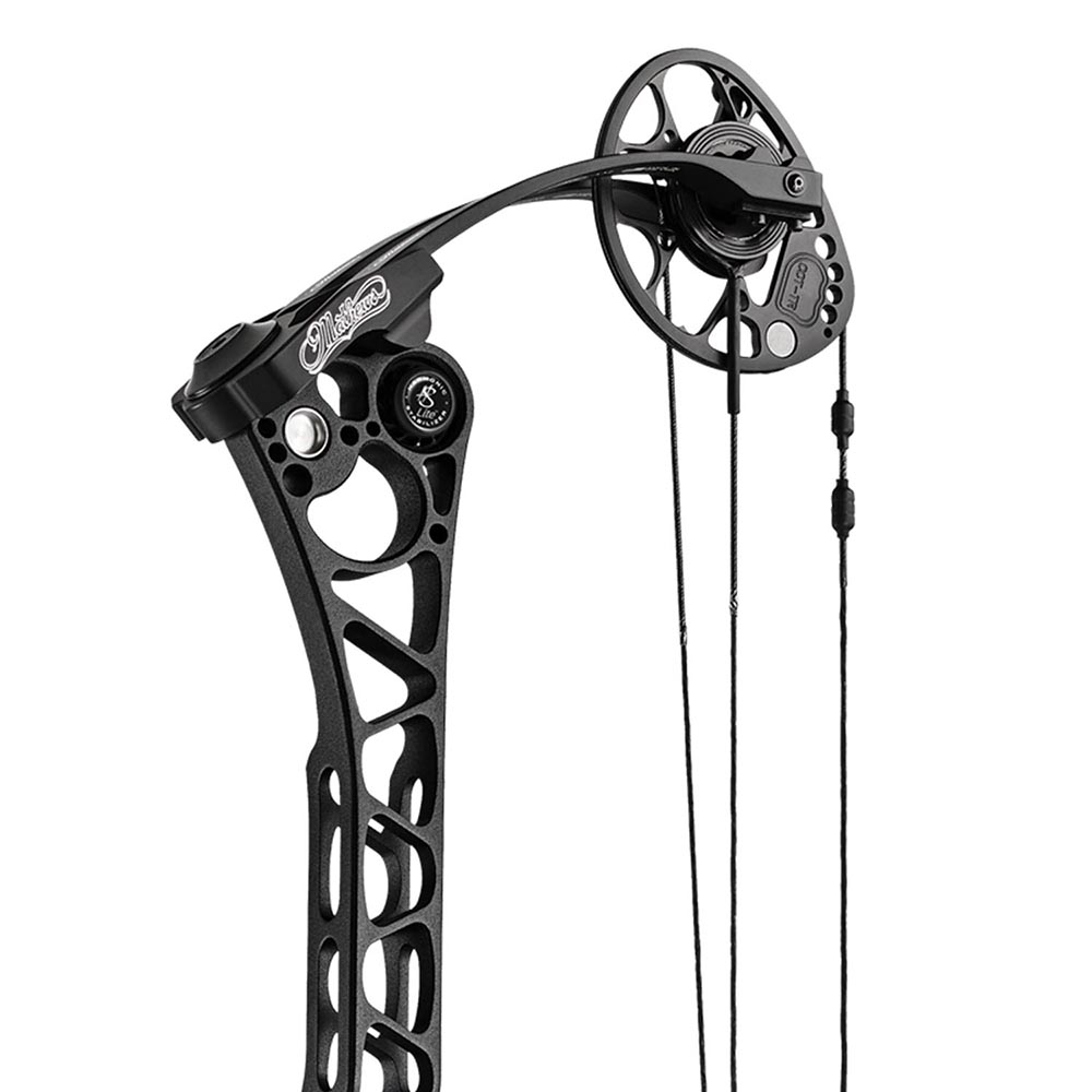 Лук блочный NO CAM TRG7, начальная скорость 321 фут в сек, сила 60 lbs, для праворуких, длина натяже