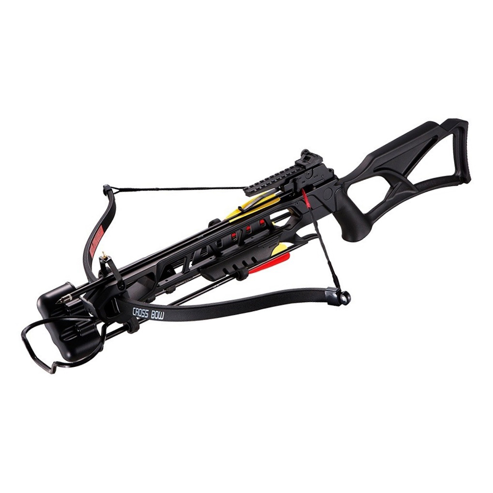 Арбалет рекурсивный силой 95 Lbs с защитой от холостого выстрела, начальная скорость 245 фут/сек, дл