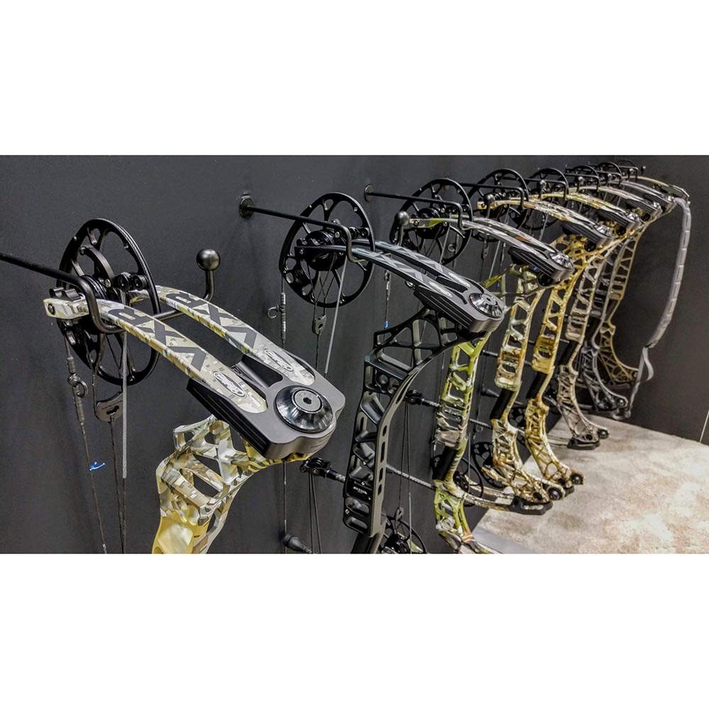 Лук блочный VXR315, начальная скорость 343 фут в сек, расстояние между осями 30", база 6", сила 60 l