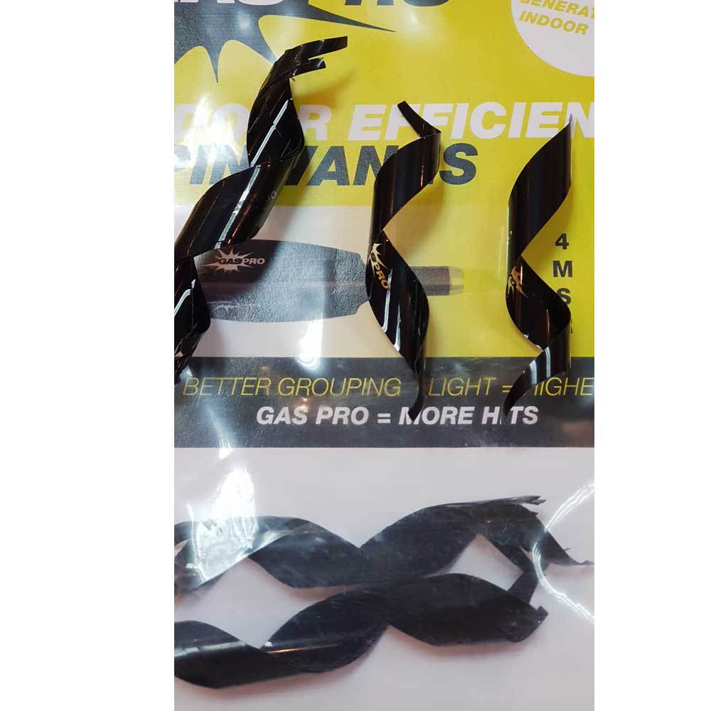 Оперение для стрел Spin Vanes, длина 4", форма Shield, размер M, правое, производитель Gas Pro, цвет Оперение для стрел Spin Vanes, длина 4", форма Shield, размер M, правое, производитель Gas Pro, цвет