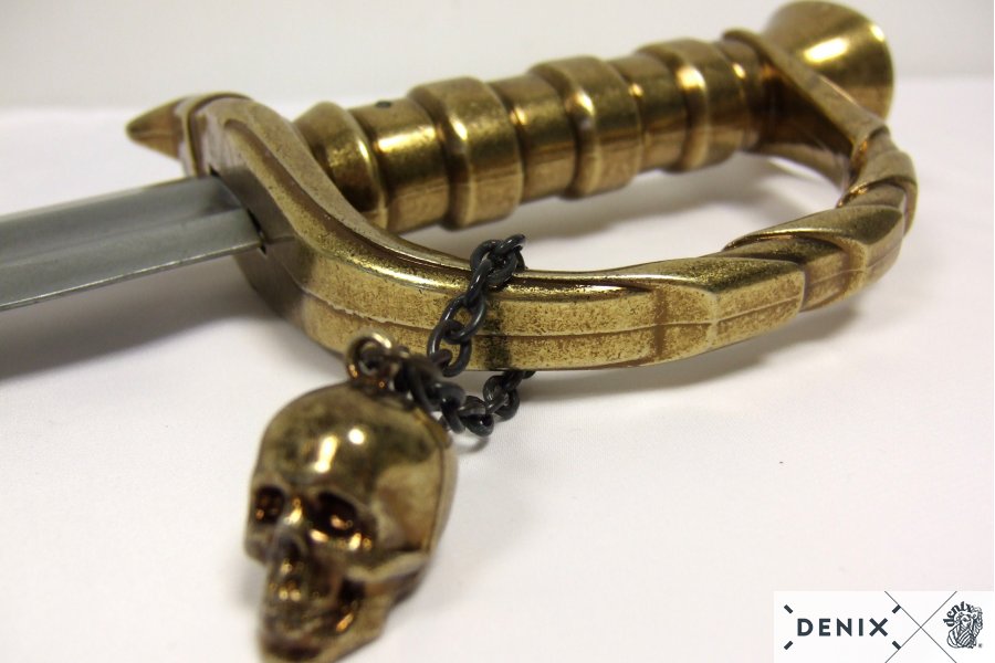 Сабля пирата Эдварда Тича "Черная борода", 1680-1718, Англия, 18 век