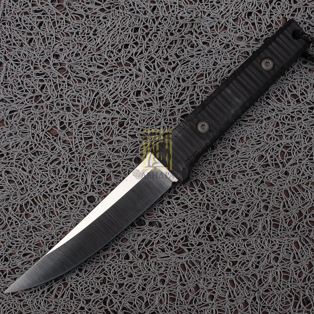 Нож OWL KNIFE FUKUROU-S сталь K340, Рукоять G10, ножны кожа, тип клинка A Нож OWL KNIFE FUKUROU-S сталь K340, Рукоять G10, ножны кожа, тип клинка A