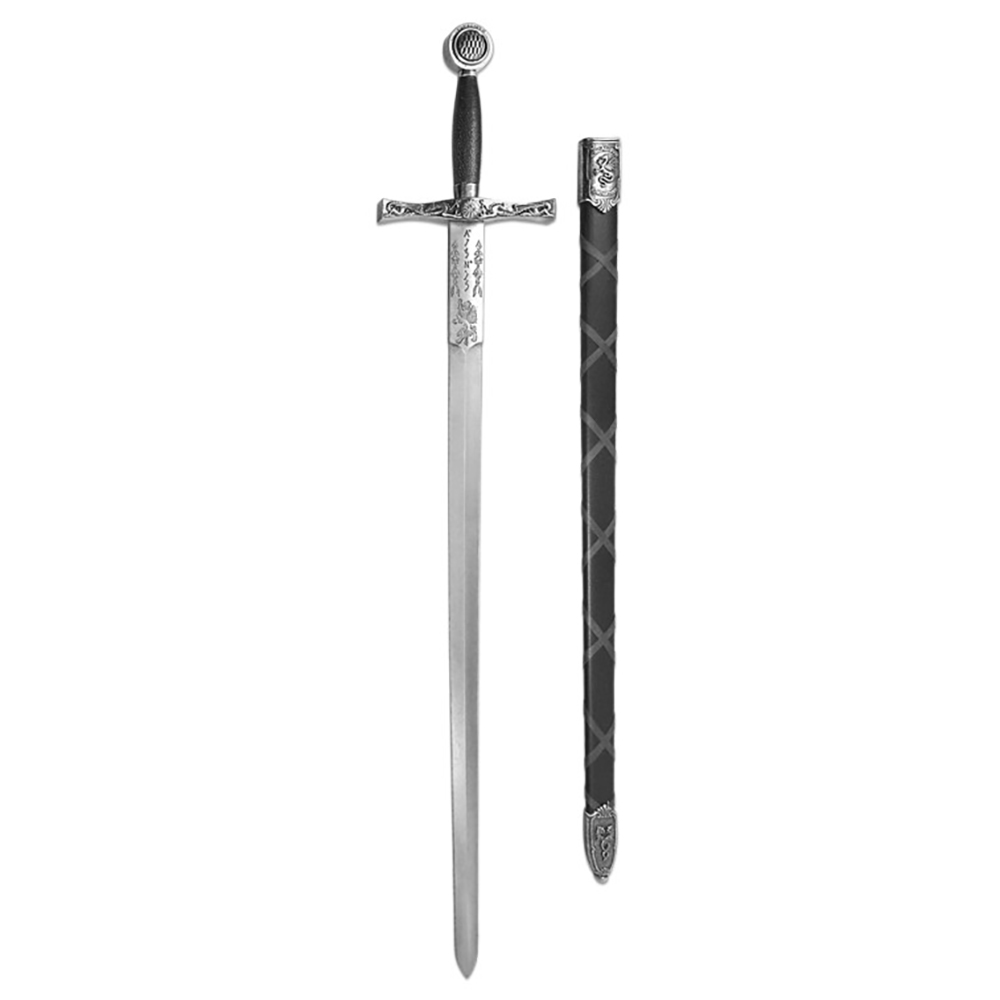 Меч "Эскалибр", ножны черные, никель Меч "Эскалибр", ножны черные, никель
