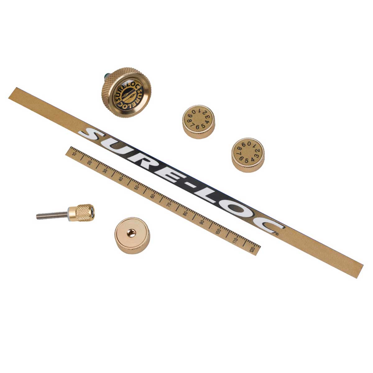 Комплект цветных накладок для прицела, цвет розовый