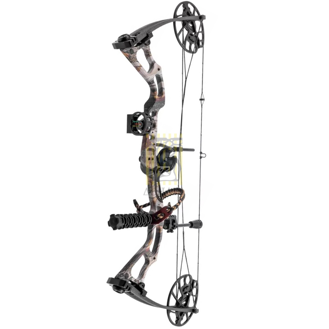 Лук блочный, сила 60 Lbs, между осями 30", длина натяжения 19-31", с комплектом аксессуаров: 4 карбо Лук блочный, сила 60 Lbs, между осями 30", длина натяжения 19-31", с комплектом аксессуаров: 4 карбо