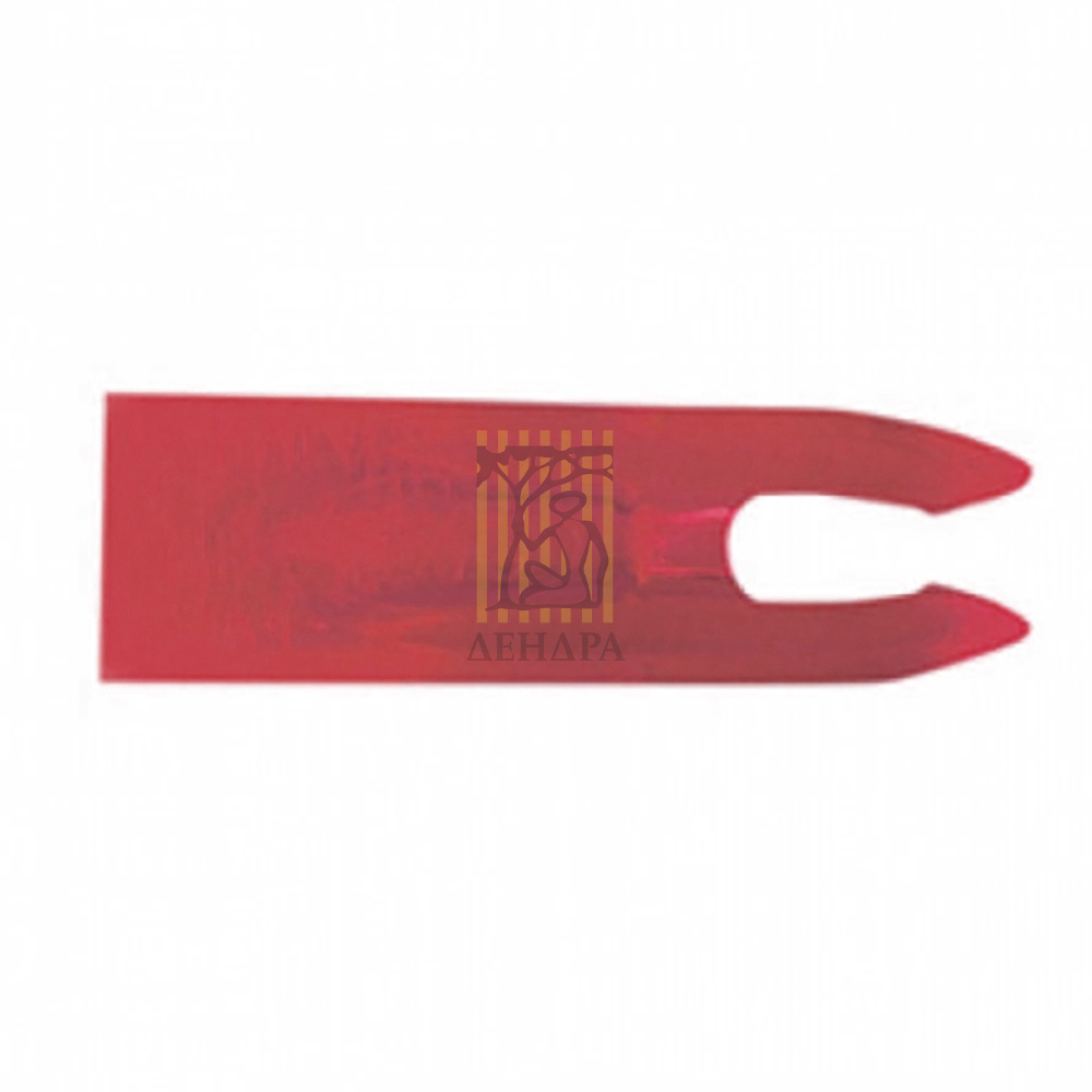 Хвостовик для стрел  Plasti 9/32, красный, 1 шт