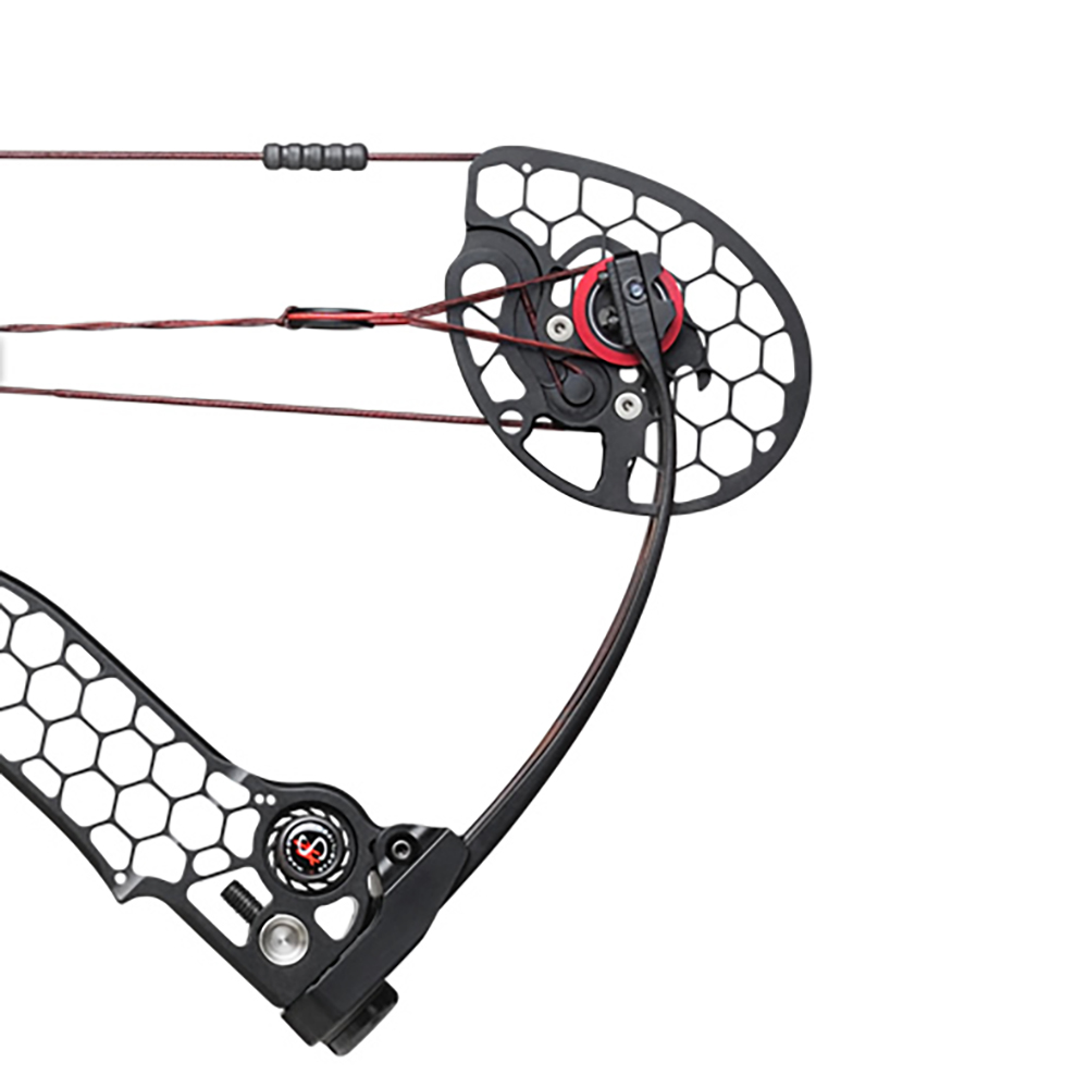 Лук блочный MONSTER MR Safari, начальная скорость 354 фут в сек, сила 60lbs, длина натяжения 28", сб