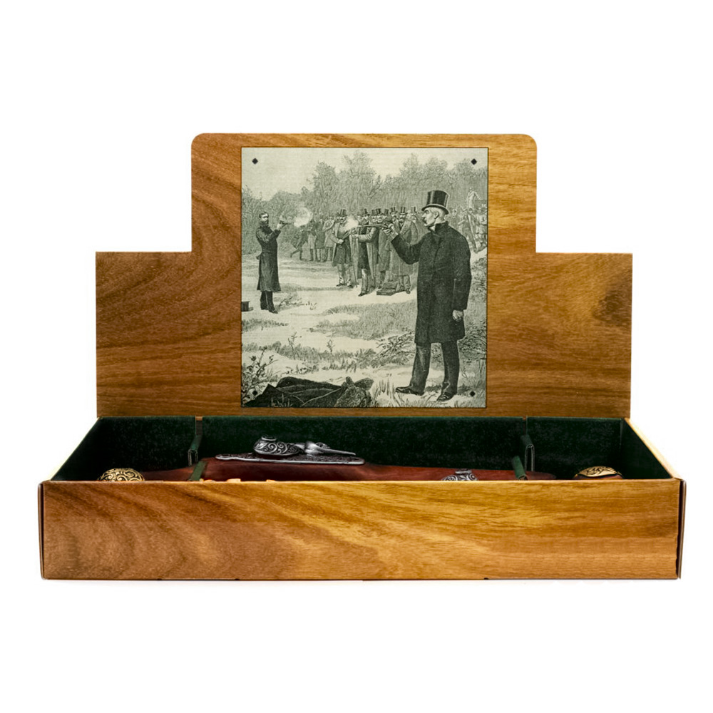 Пистолет кремневый, Бресция, Италия 1825 г., латунь, комплект 2 еденицы Пистолет кремневый, Бресция, Италия 1825 г., латунь, комплект 2 еденицы