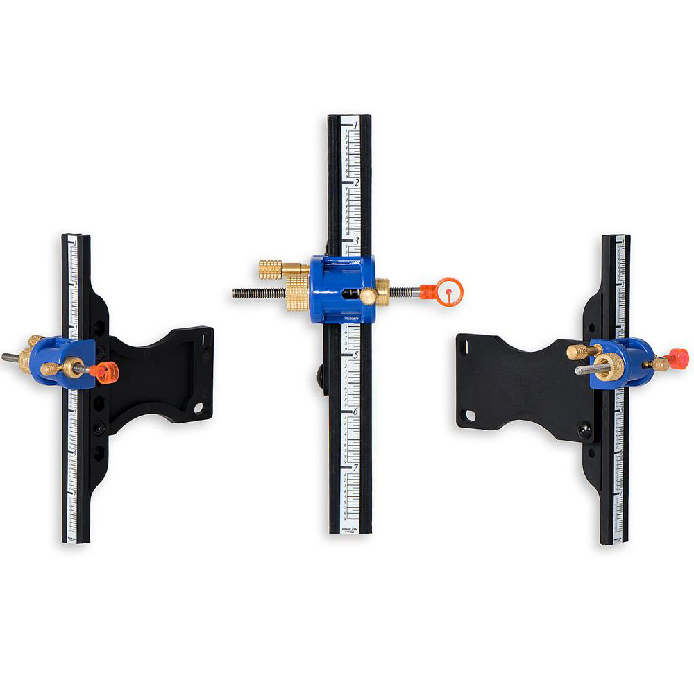 Прицел для рекурсивного лука TYRO, композитный материал, пин, цвет черный с синим