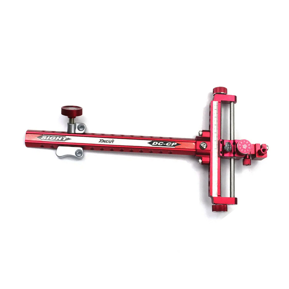 Прицел для рекурсивного лука DC-RE с микронастройками, правый/левый, цвет красный Прицел для рекурсивного лука DC-RE с микронастройками, правый/левый, цвет красный