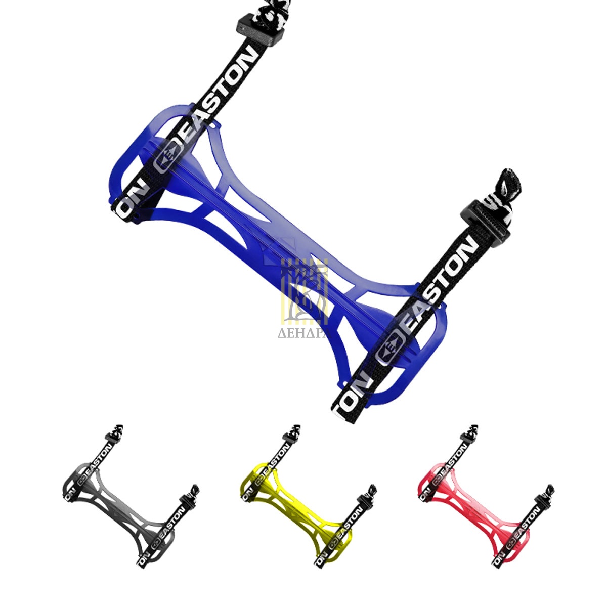 Защитная крага Deluxe на руку, форма кости, цвет красный