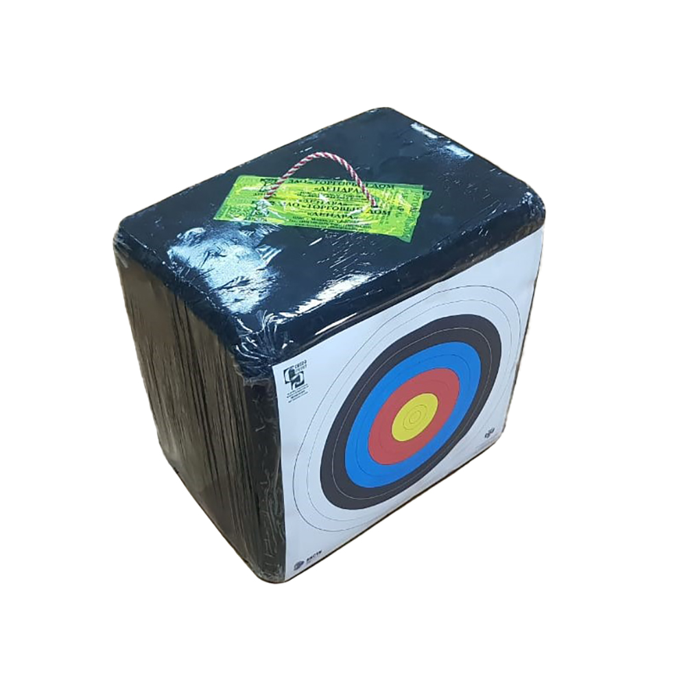 Щит для стрельбы из лука и арбалета изолоновый  размером 50 х 50 х30