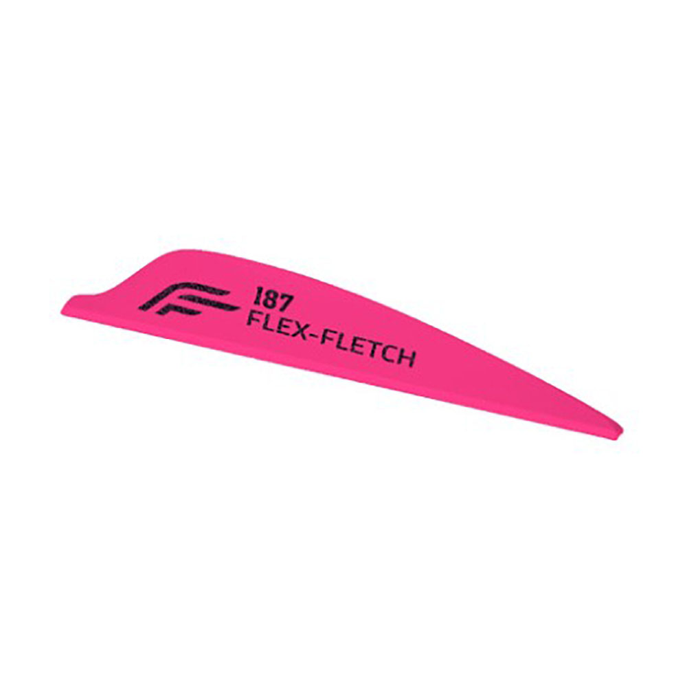 Оперение пластиковое FFP-187, форма Shield, длина 1,87", вес 3,1 гран, производитель Flex Fletch, цв