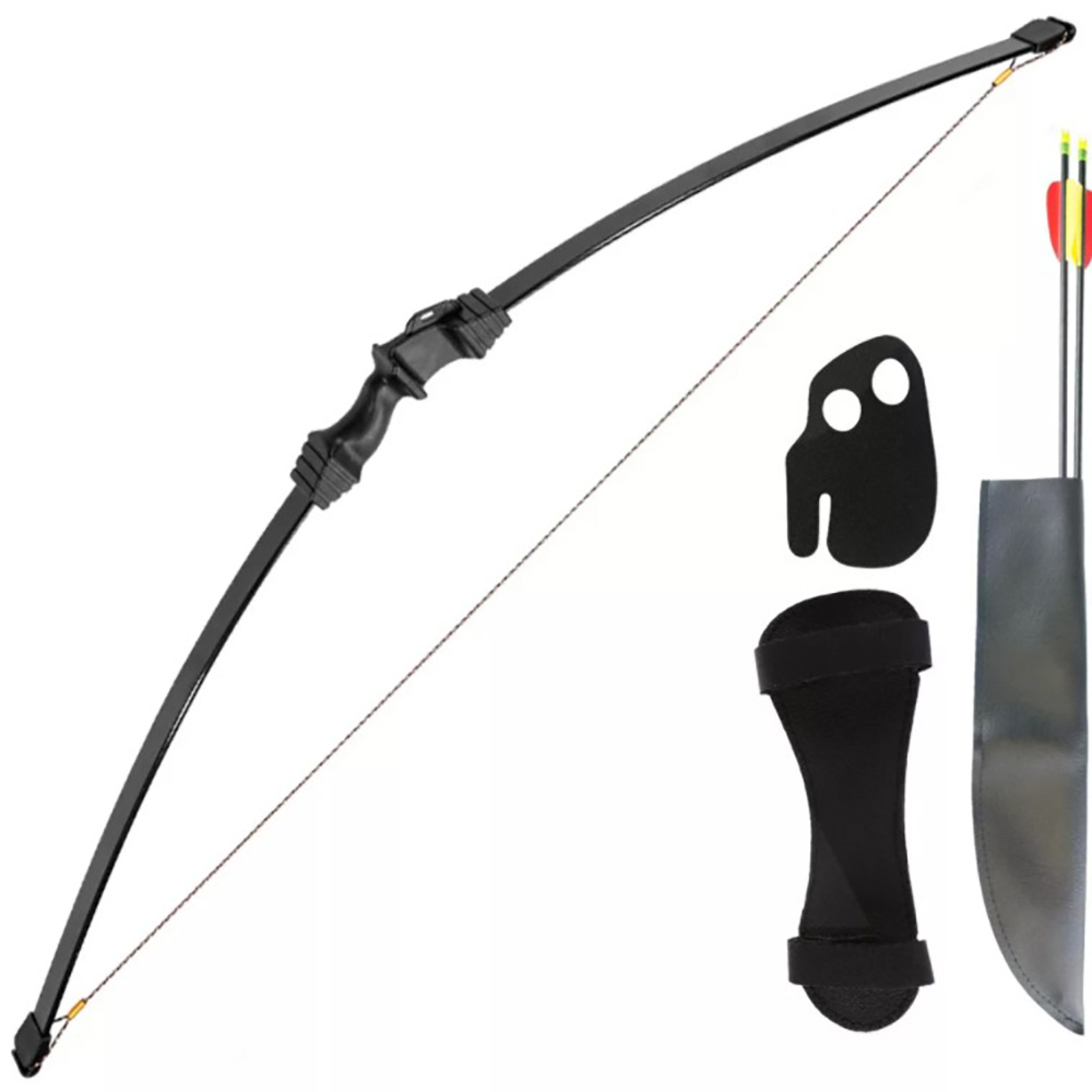 Лук рекурсивный для начинающих, сила 15Lbs, длина 44", длина растяжки 24", с компл аксессуаров: поло