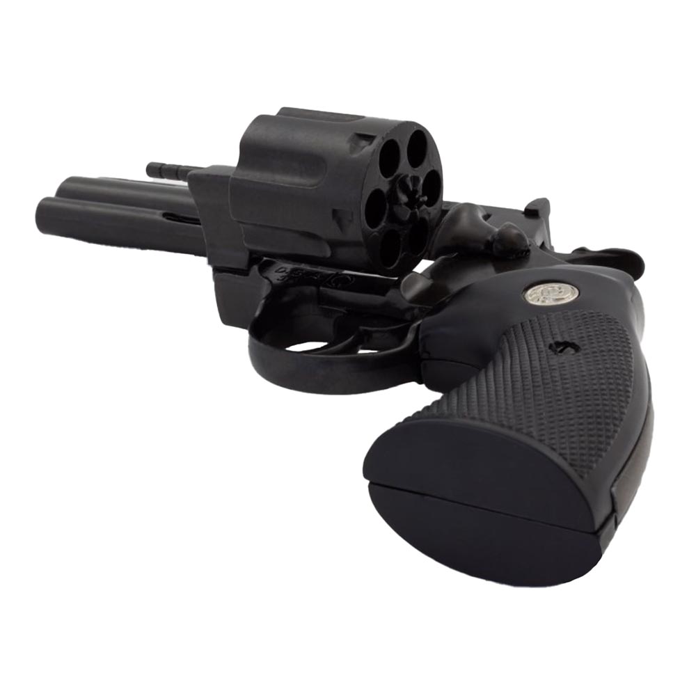 Револьвер Питон калибр .357 Magnum, длина 26 см, материал метал, пластик, модель 1955, США, цвет чер Револьвер Питон калибр .357 Magnum, длина 26 см, материал метал, пластик, модель 1955, США, цвет чер