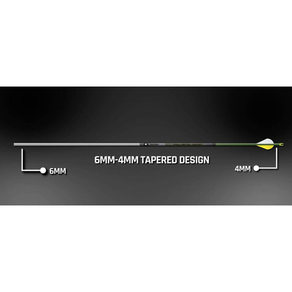 Древки для стрел Т 64 FMJ, размер 7,9, 12 шт в комплекте Древки для стрел Т 64 FMJ, размер 7,9, 12 шт в комплекте