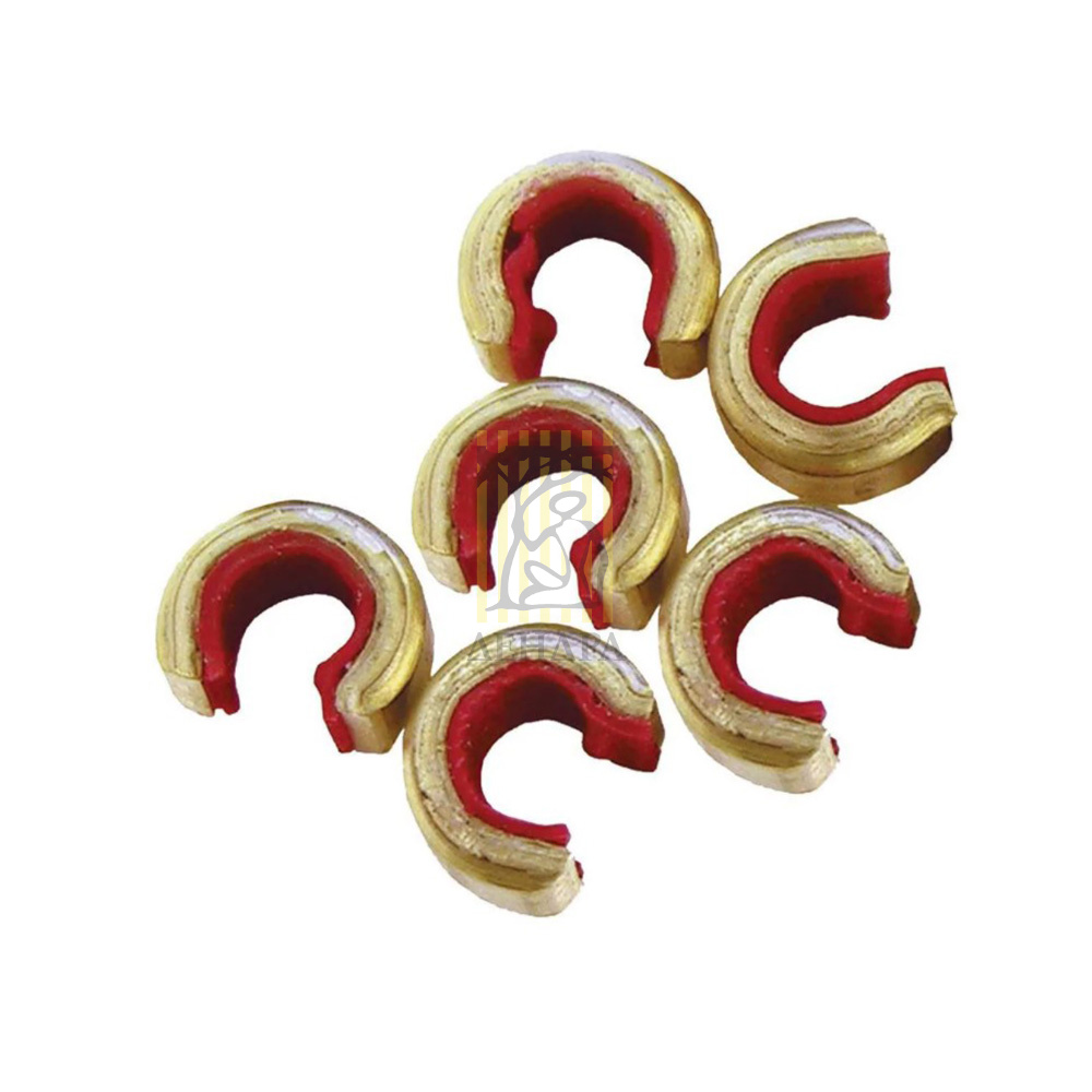 Метка для фиксации хвостовика на тетиве, размер M, цвет черный, 100 шт в упаковке