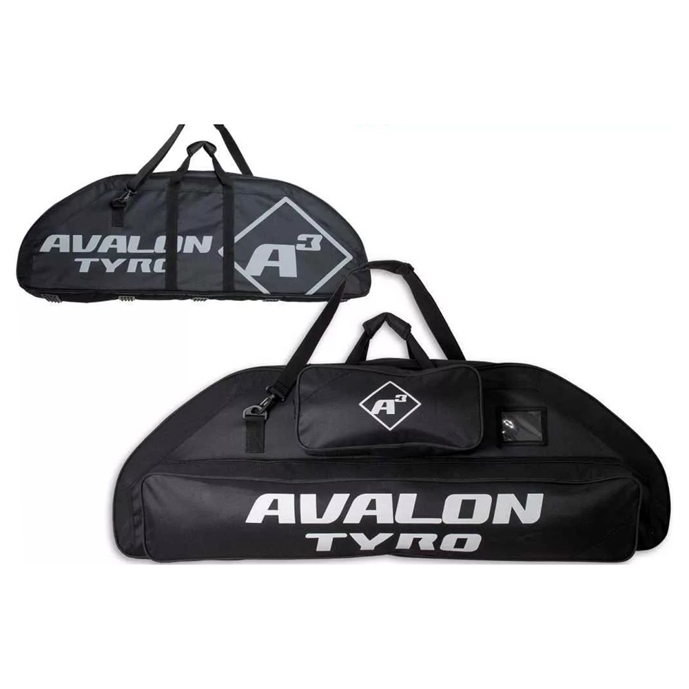 Чехол TYRO A³ для блочного лука, размер 116x38x10,5 см, 2 кармана, цвет черный Чехол TYRO A³ для блочного лука, размер 116x38x10,5 см, 2 кармана, цвет черный