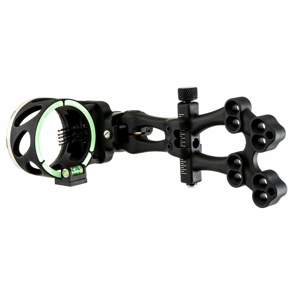 Прицел для блочного лука Veros, 5 пинов DDP ументьшенного размера, микронастройка в горизонтальном и