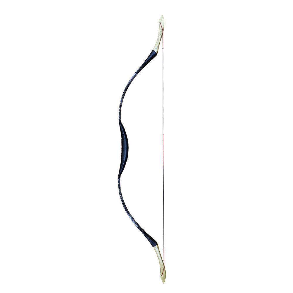 Лук традиционный RB124 монгольский, сила 25 lbs, дуги фиброглас с деревом, цвет черный с орнамент на Лук традиционный RB124 монгольский, сила 25 lbs, дуги фиброглас с деревом, цвет черный с орнамент на
