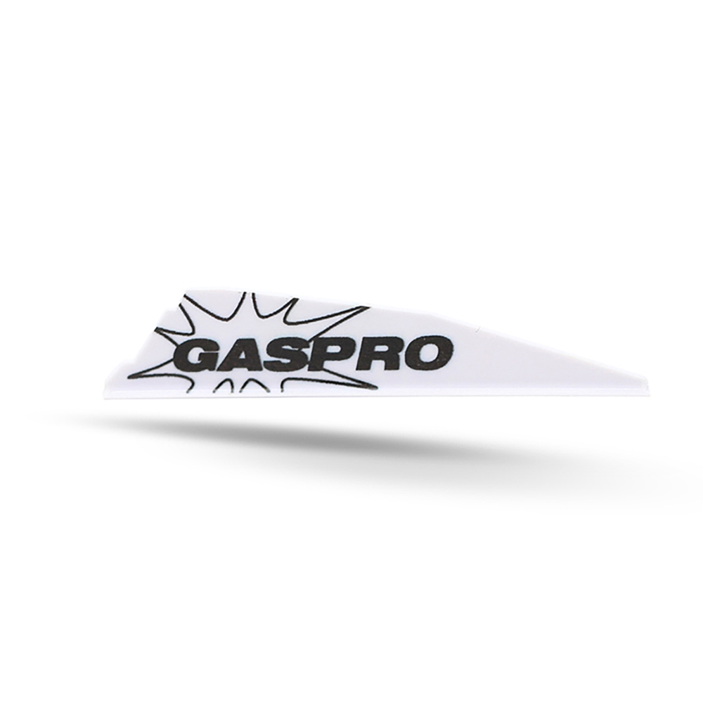 Оперение для стрел GX-187, размер 1.87", форма Shield, цвет белый, 40 шт в упаковке