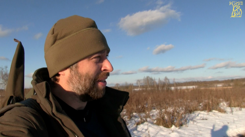 Финальный загон лося