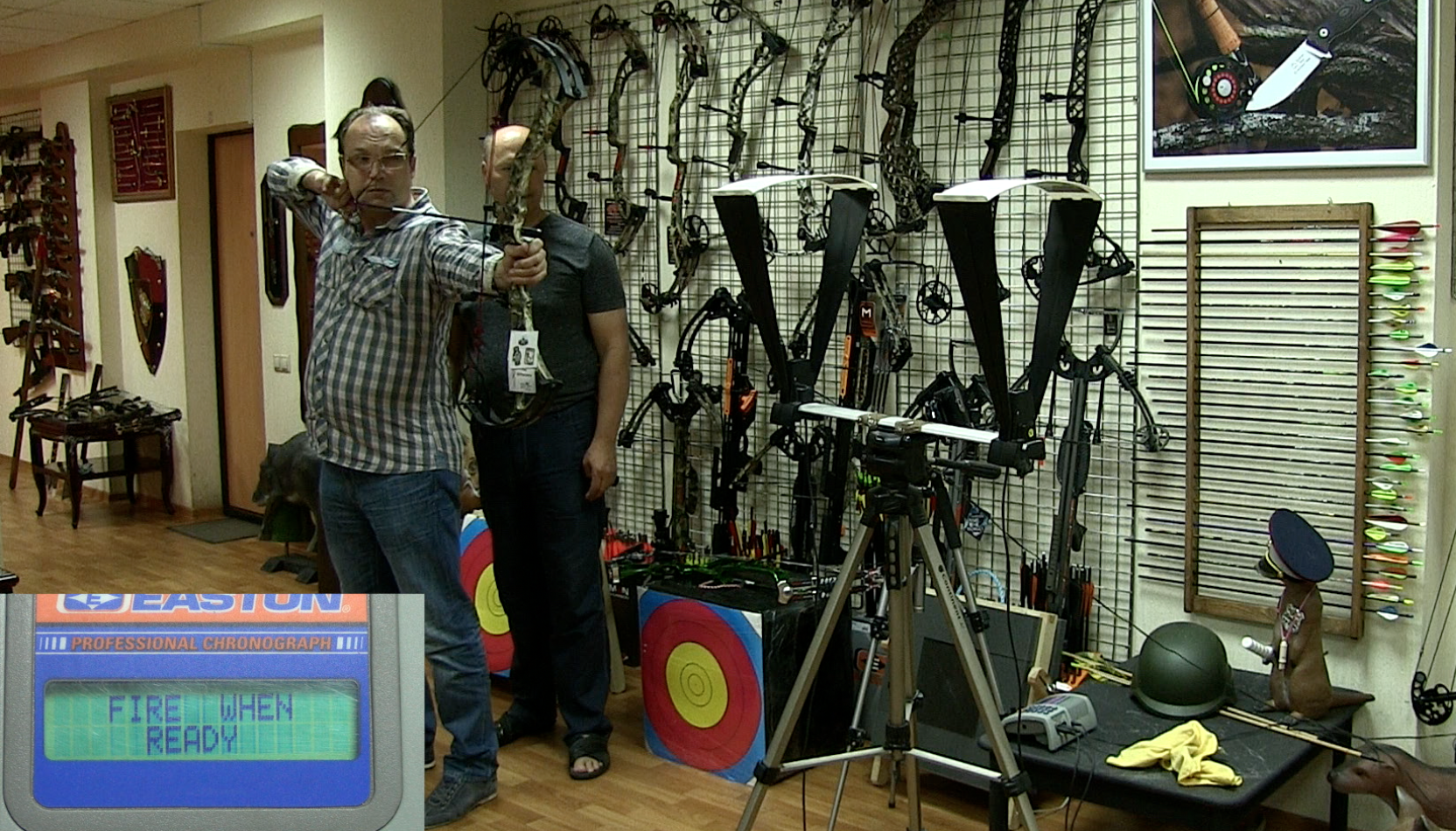 тест блочных луков, фото