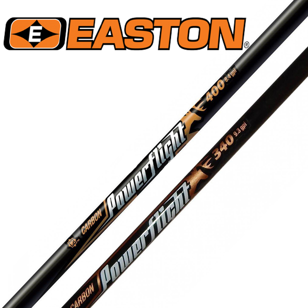 Стрелы POWERFLIGHT, размер 400, оперение XPV длина 2", хвостовик Super Nock и CB Insert в комплекте,