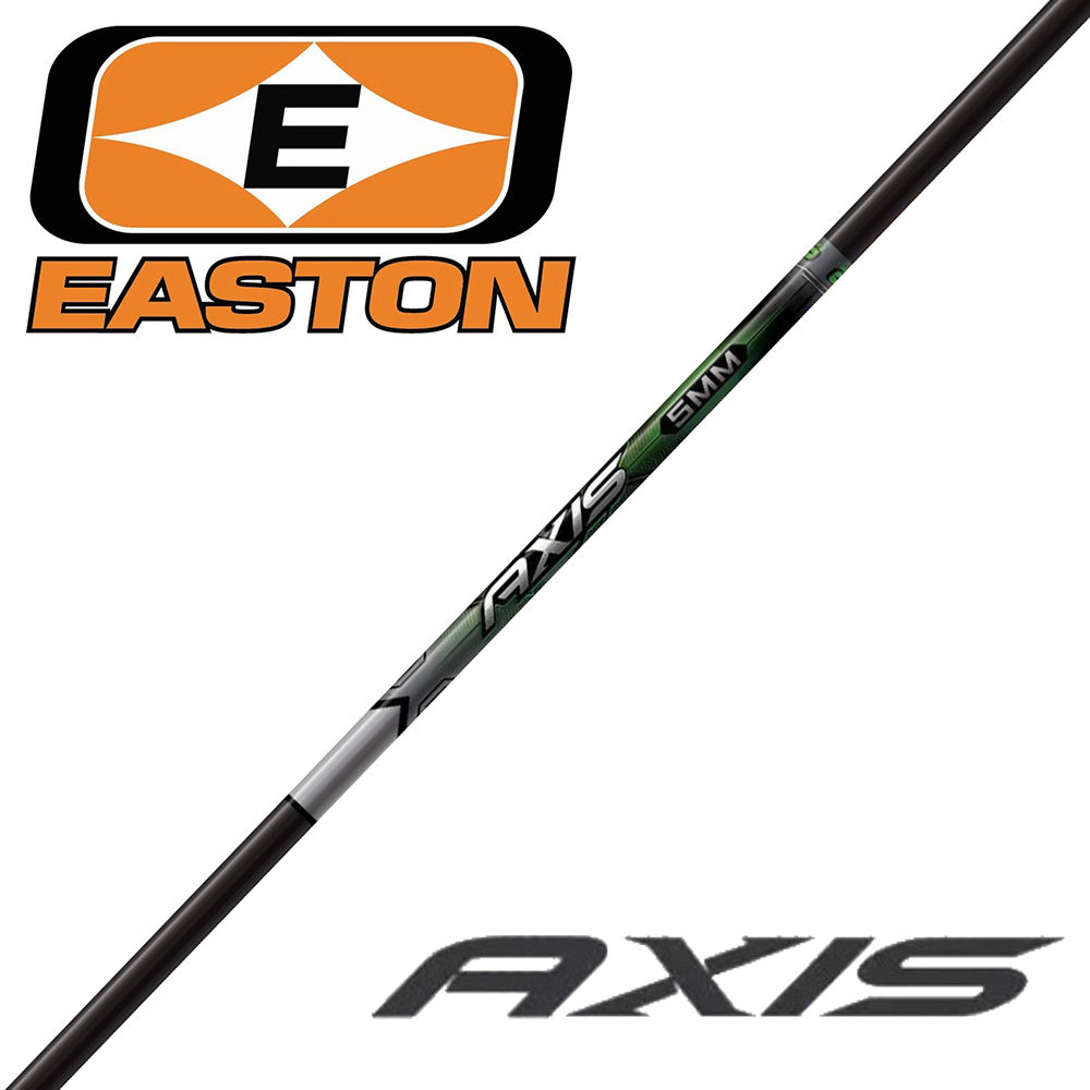 Древки для стрел AXIS, жесткость 700, прямолинейность 0,005", диаметр 5 мм, хвостовик и инсерт в ком