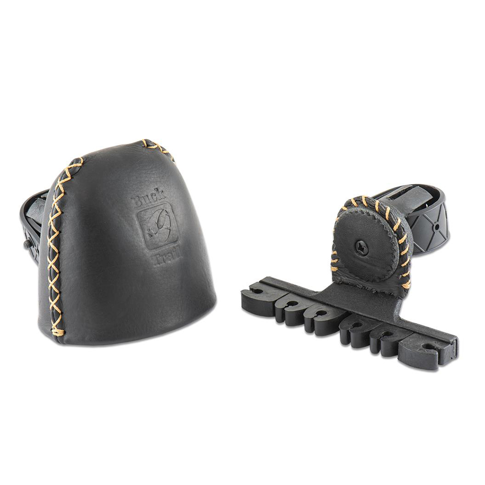 Кивер DELUXE для традиционного лука, из двух частей крепиться на липучке, цвет черный, производитель