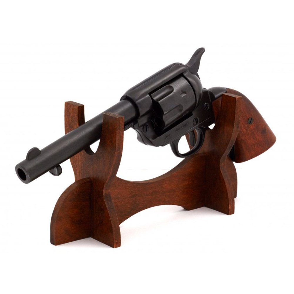 Револьвер "Миротворец" 5½", .45 калибра, США 1873 г., черный ствол, рукоять дерево в картонной короб