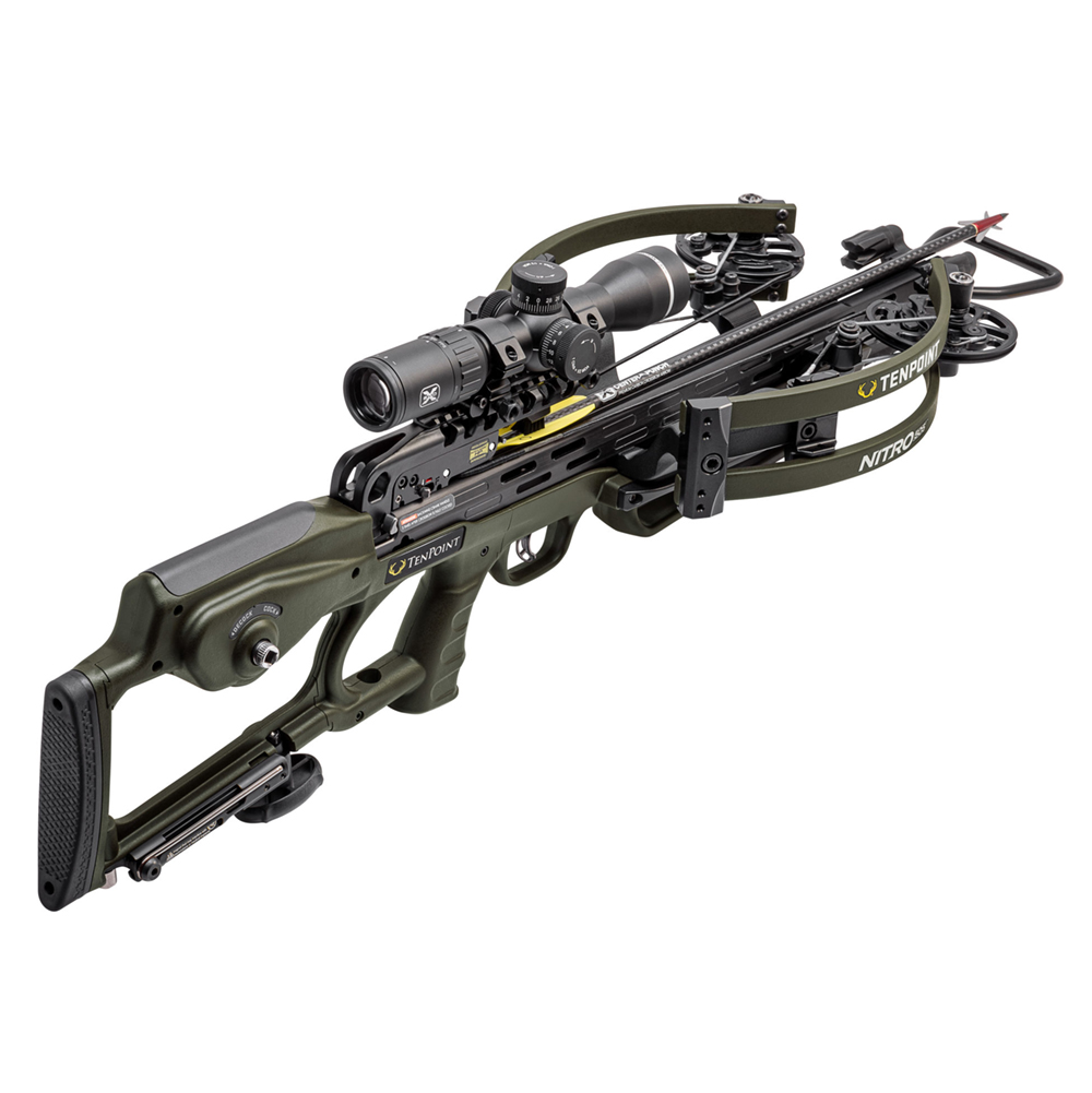 Арбалет TenPoint NITRO 505, нач. скорость 505 fps, от оси до оси 6,5", длина 30,7"