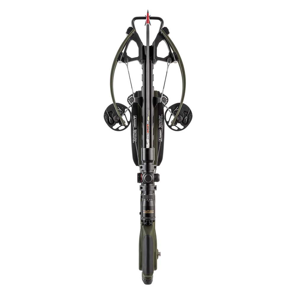 Арбалет TenPoint Turbo S1 хаки, нач. скорость 390 ftp, АТА 7,2", раб. ход 11", вес 3,6 кг