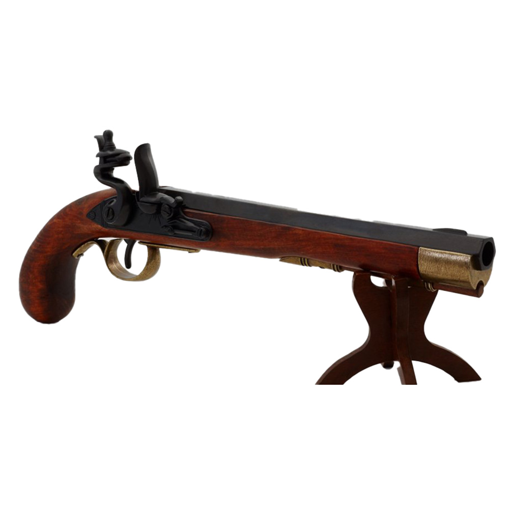 Пистолет Кентукки кремневый, репродукция из дерева и металла с имитацией механизма заряжания и стрел