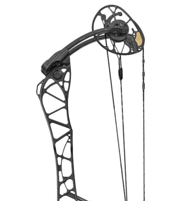 Лук блочный TITLE 38, начальная скорость 330 фут в сек, сила 59 lbs, для праворуких, длина натяжения