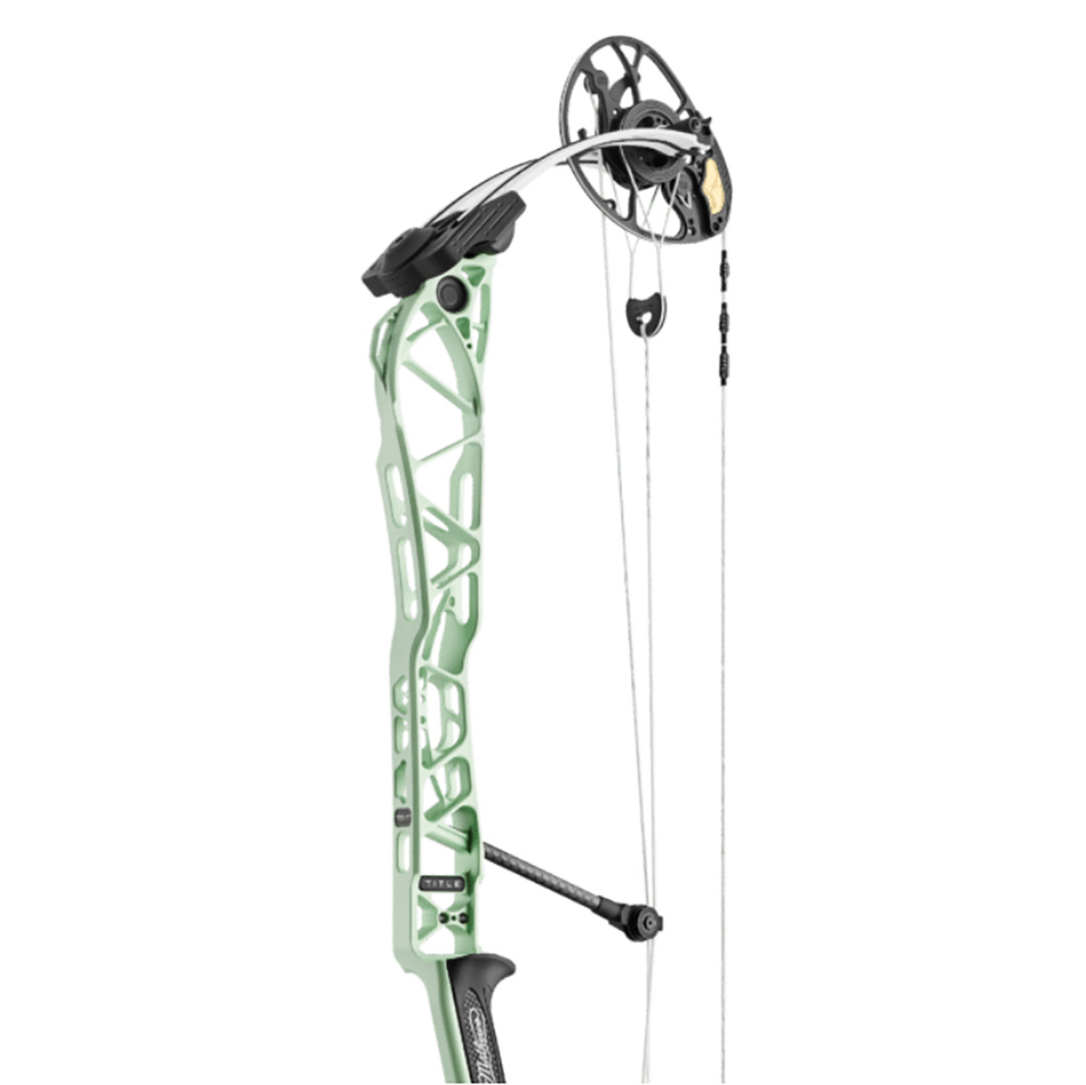 Лук блочный TITLE 38, начальная скорость 330 фут в сек, сила 59 lbs, для праворуких, длина натяжения